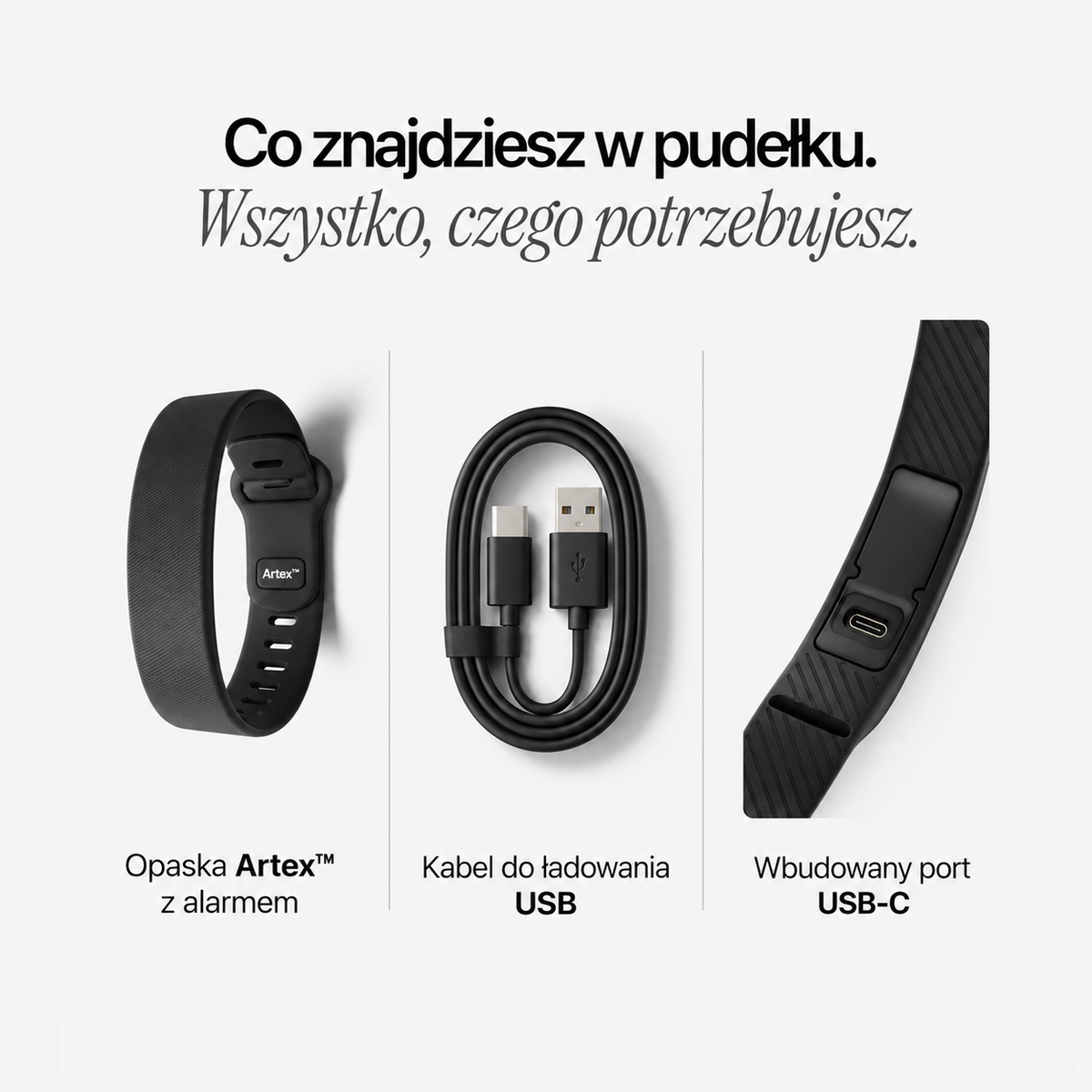 Artex™ - wibrujący alarm opaska